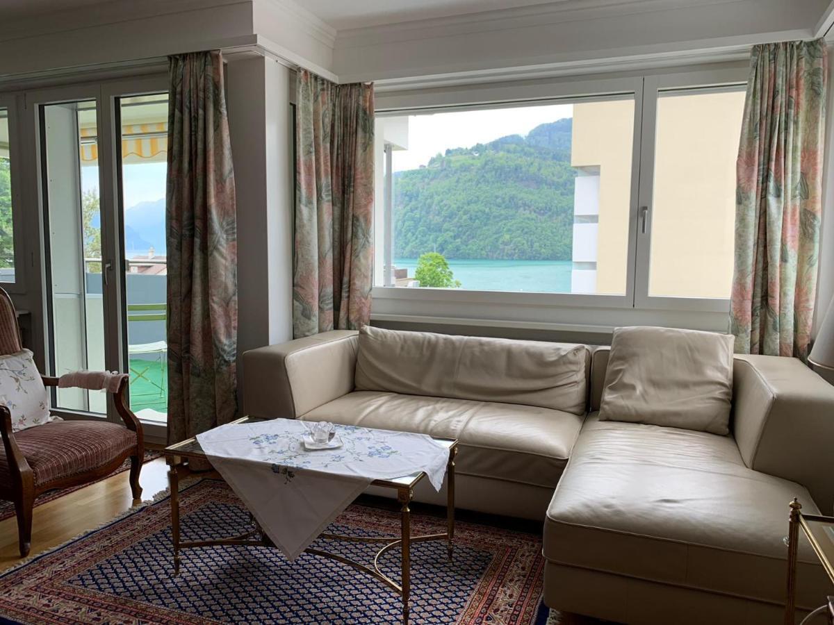 Ferienwohnung Mit Seesicht Бруннен Екстер'єр фото